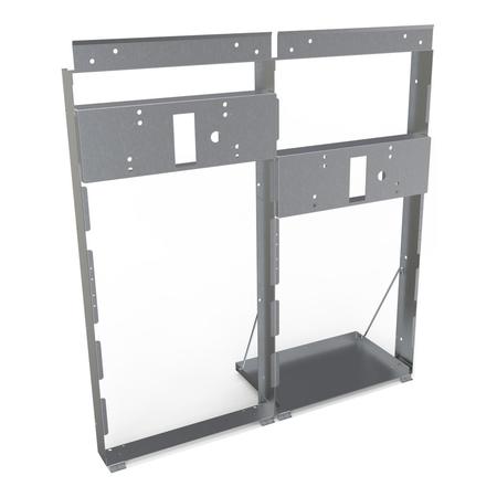 ELKAY Halsey Taylor Ht/Hrf Double Frame, Galvanized Steel HTDBLFRM